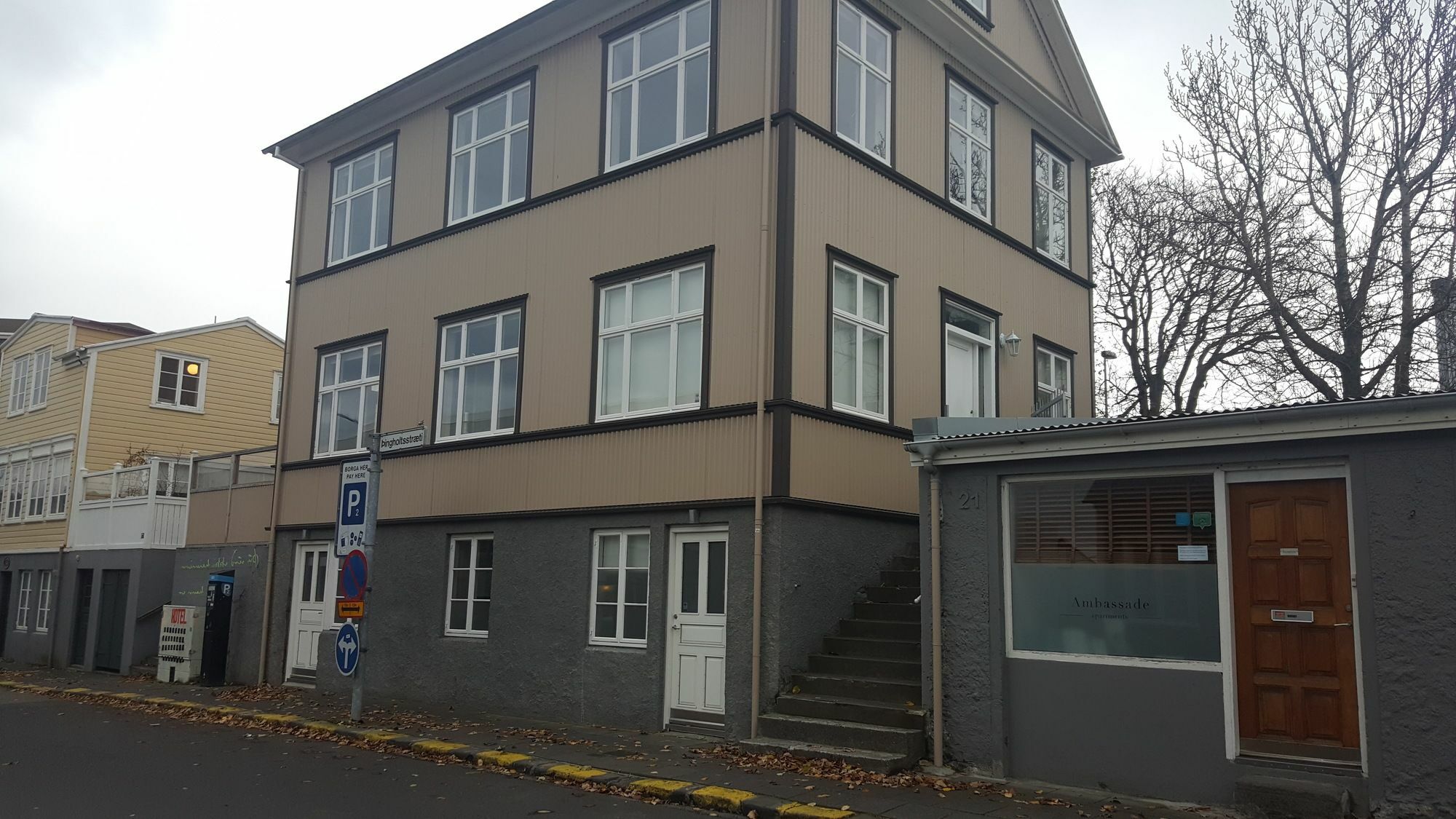 Ambassade Apartments Reikiavik Exterior foto